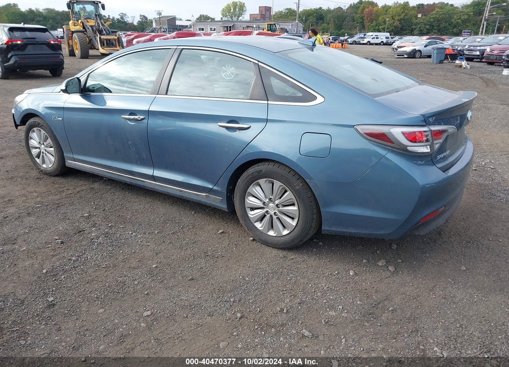 2016 HYUNDAI SONATA HYBRID SE VIN: KMHE24L14GA035474
