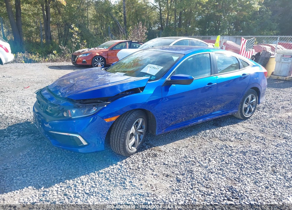 2020 HONDA CIVIC LX VIN: 2HGFC2F62LH596979
