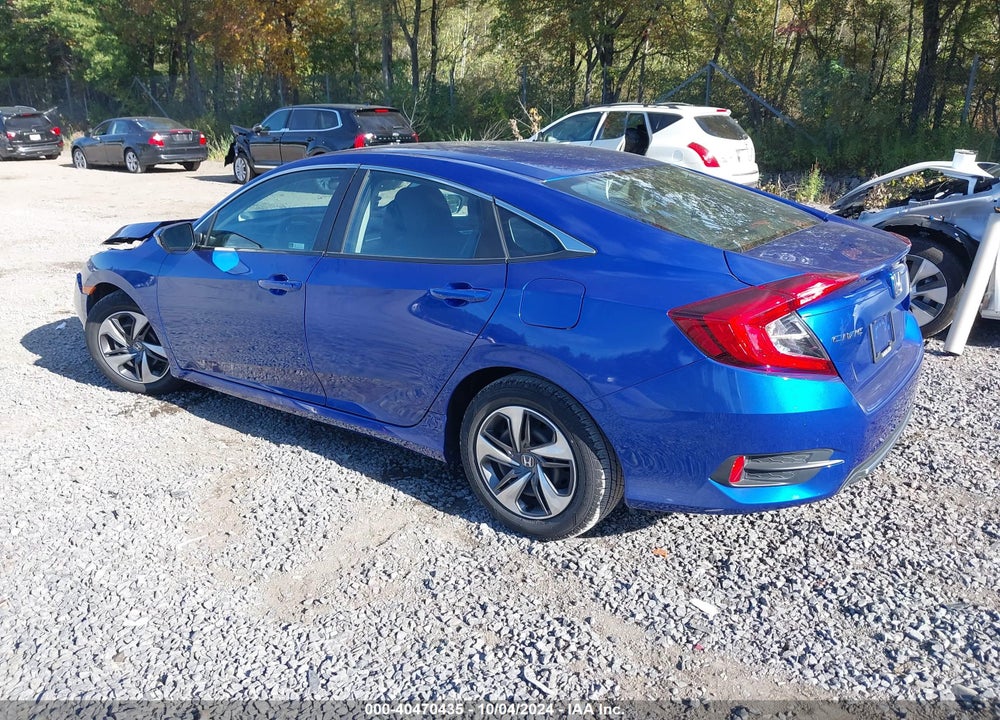 2020 HONDA CIVIC LX VIN: 2HGFC2F62LH596979