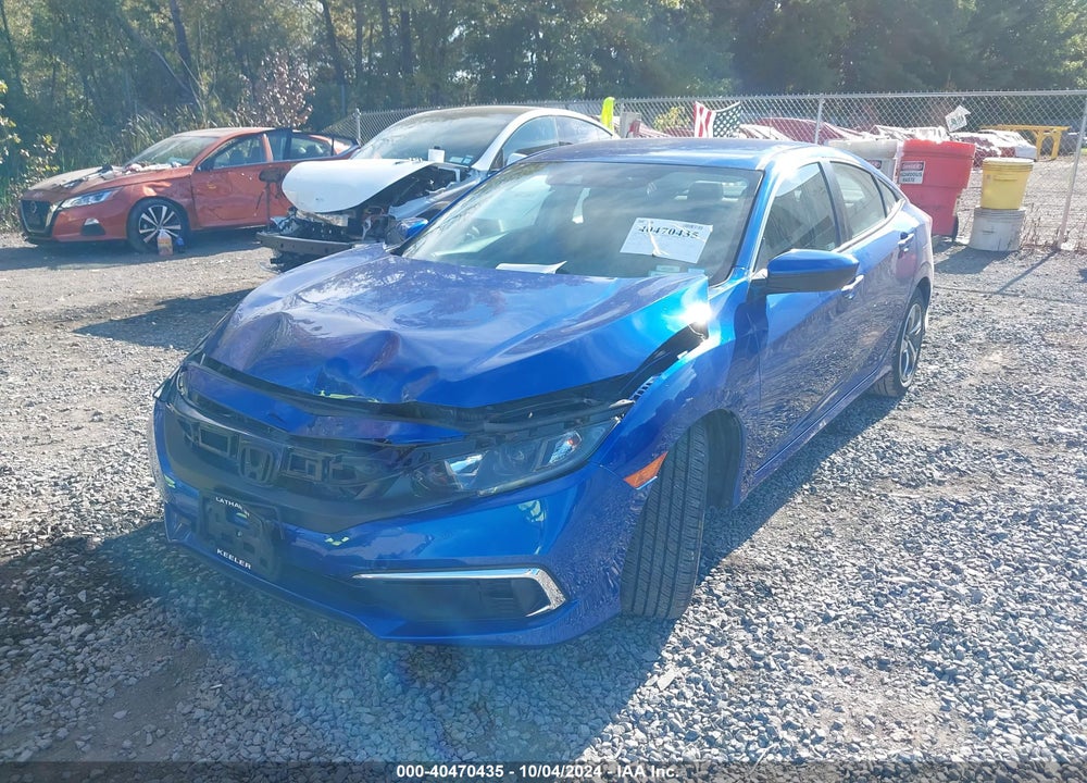 2020 HONDA CIVIC LX VIN: 2HGFC2F62LH596979