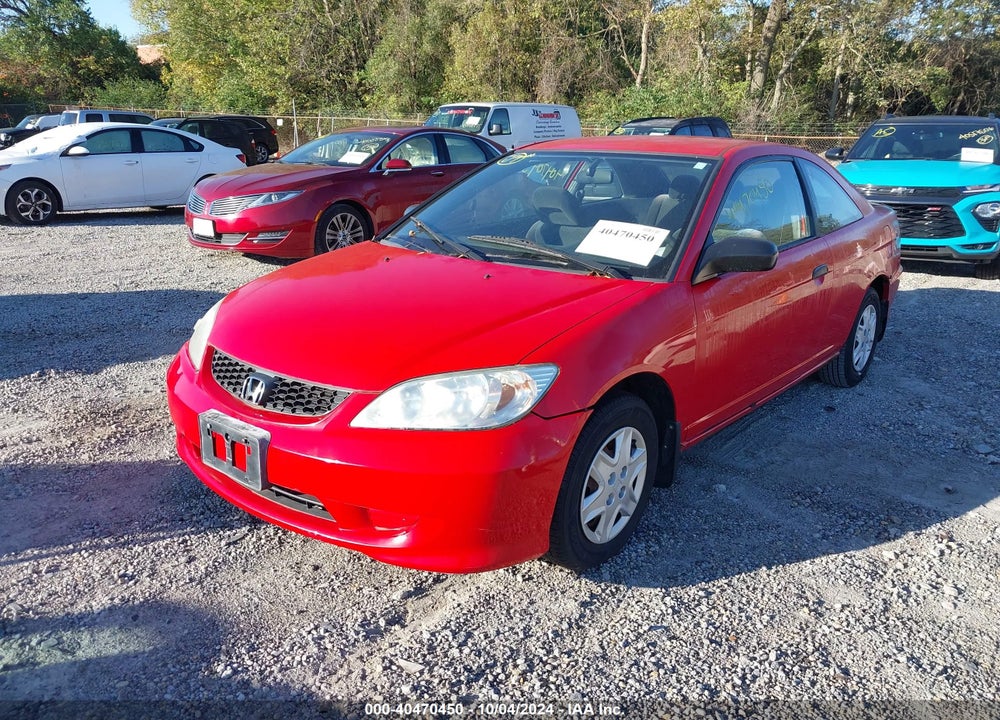 2005 HONDA CIVIC VP VIN: 1HGEM21175L013669