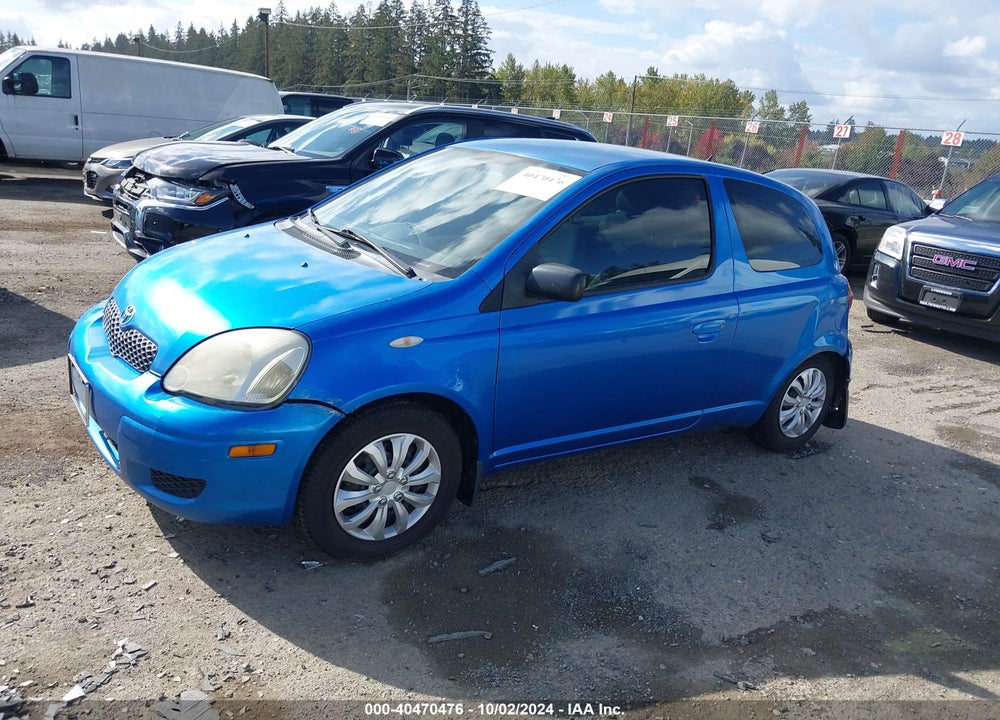 2005 TOYOTA ECHO VIN: JTDAT123150084023