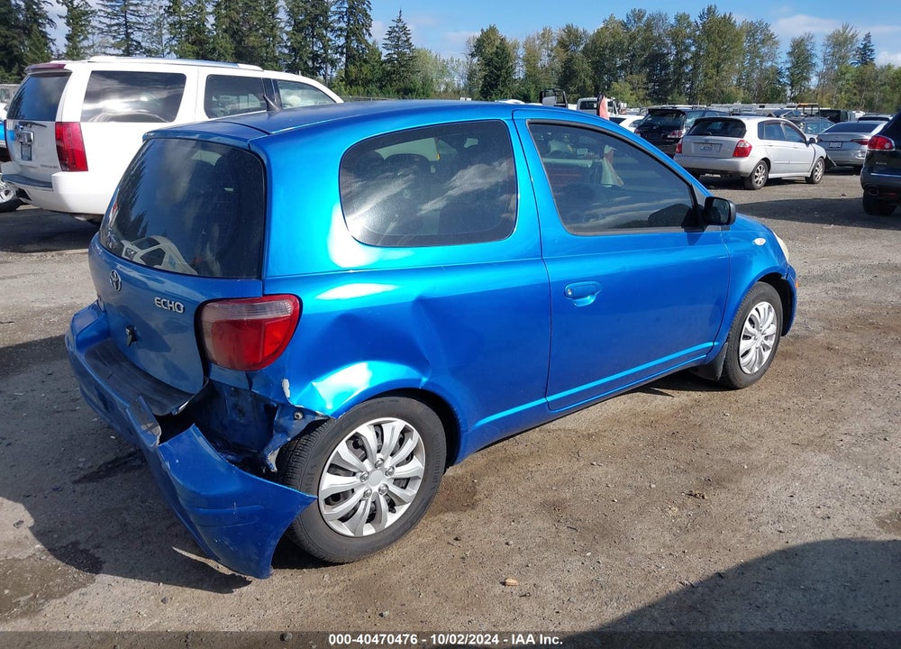 2005 TOYOTA ECHO VIN: JTDAT123150084023