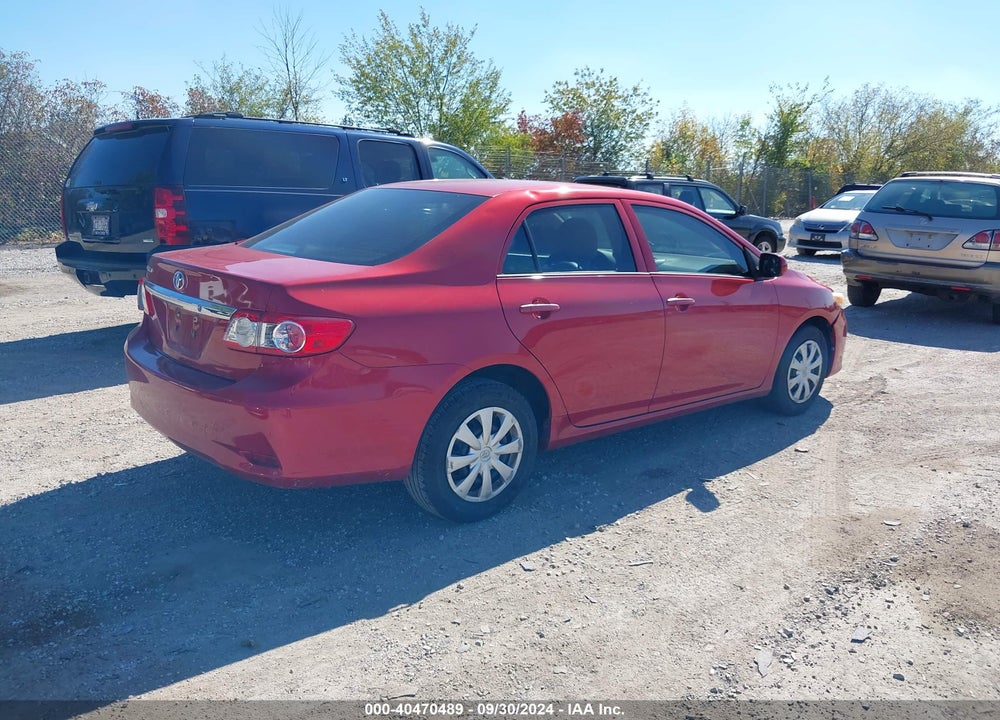 2013 TOYOTA COROLLA L VIN: 5YFBU4EE3DP139253