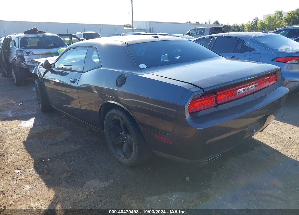 2013 DODGE CHALLENGER SXT VIN: 2C3CDYAG1DH569473
