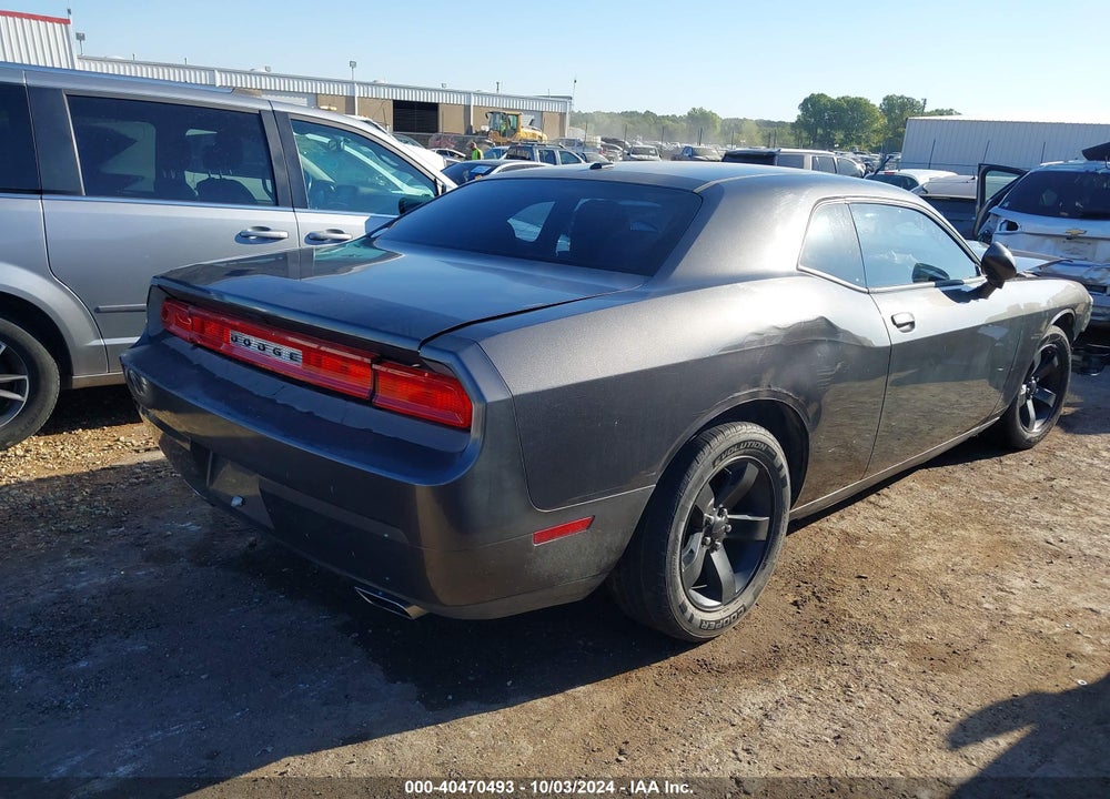 2013 DODGE CHALLENGER SXT VIN: 2C3CDYAG1DH569473