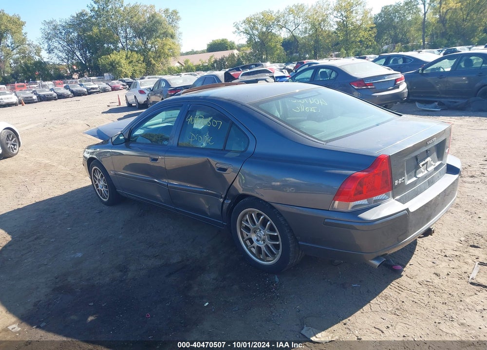 2006 VOLVO S60 2.5T VIN: YV1RS592762500358