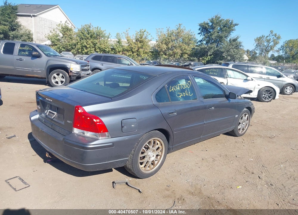 2006 VOLVO S60 2.5T VIN: YV1RS592762500358