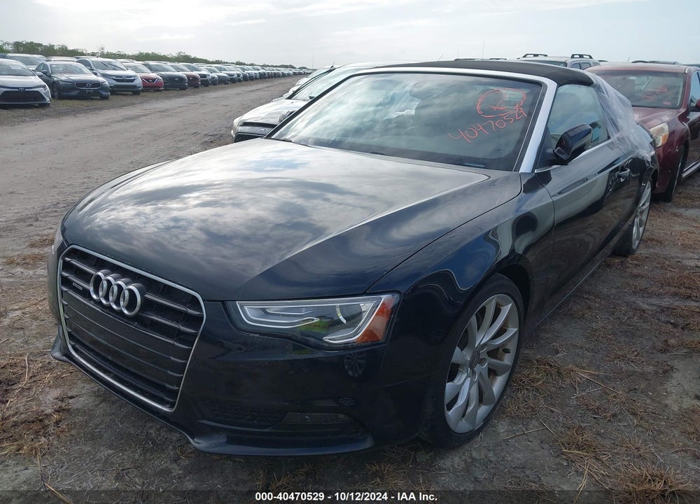 2014 AUDI A5 2.0T PREMIUM VIN: WAULFAFH0EN013918