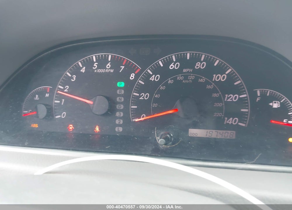 2006 TOYOTA CAMRY LE VIN: 4T1BE32K76U147102