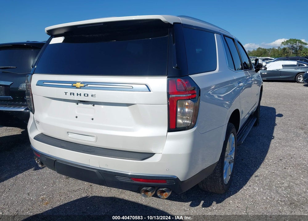 2021 CHEVROLET TAHOE 2WD HIGH COUNTRY VIN: 1GNSCTKL8MR480337