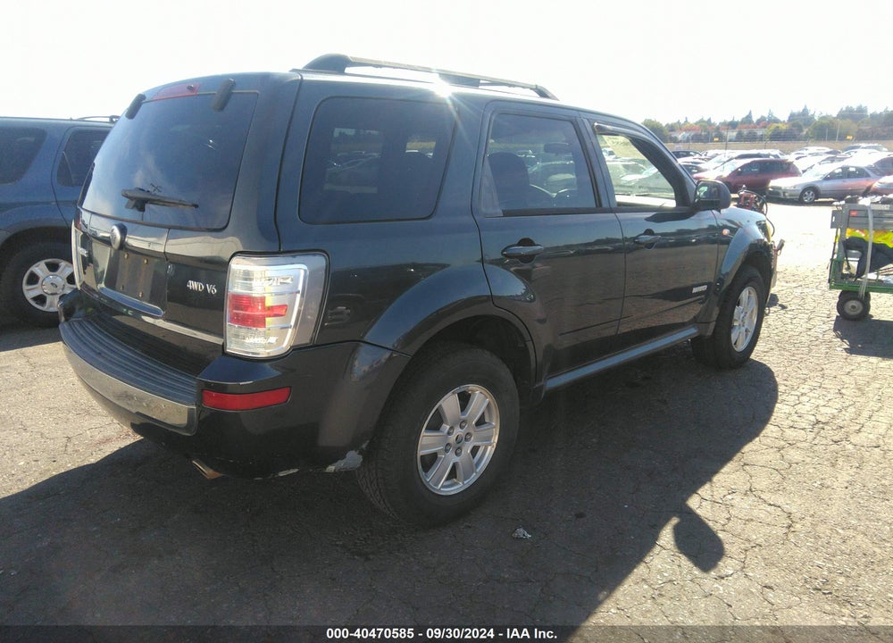 2008 MERCURY MARINER V6 VIN: 4M2CU91118KJ35754