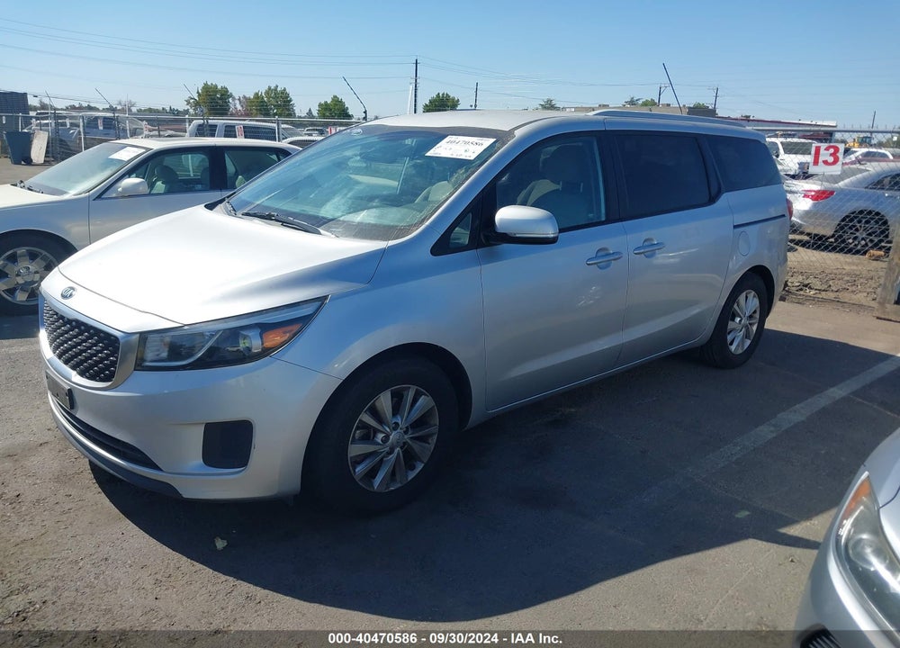 2015 KIA SEDONA LX VIN: KNDMB5C10F6039559