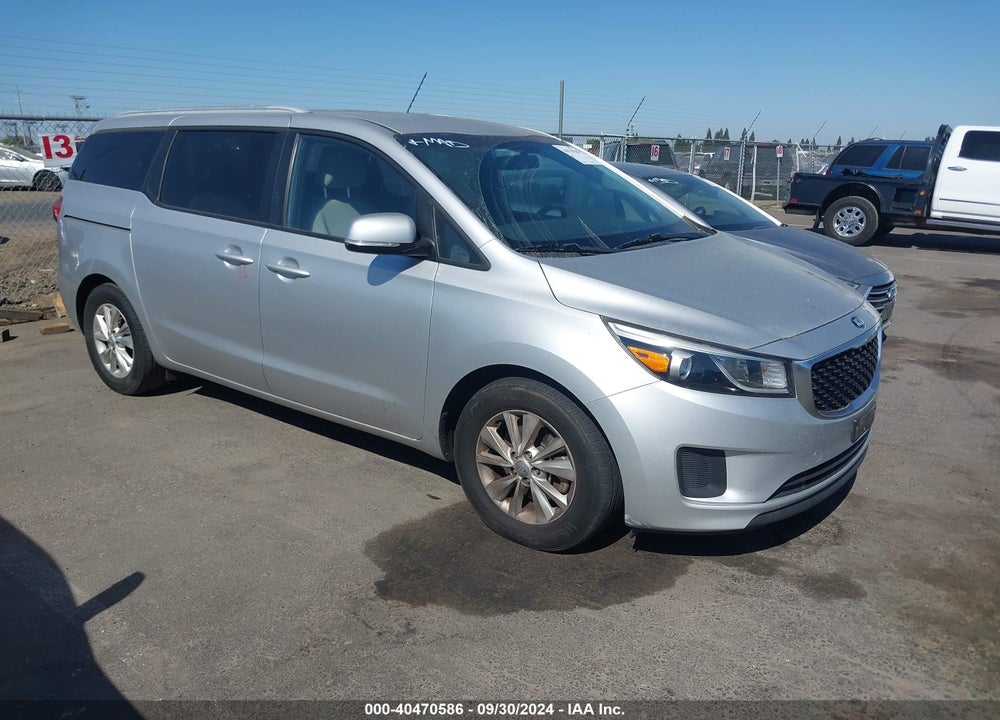 2015 KIA SEDONA LX VIN: KNDMB5C10F6039559