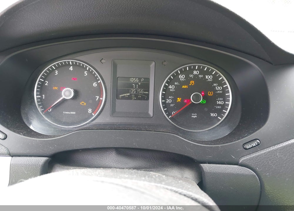 2013 VOLKSWAGEN JETTA 2.5L SE VIN: 3VWDP7AJ1DM375828