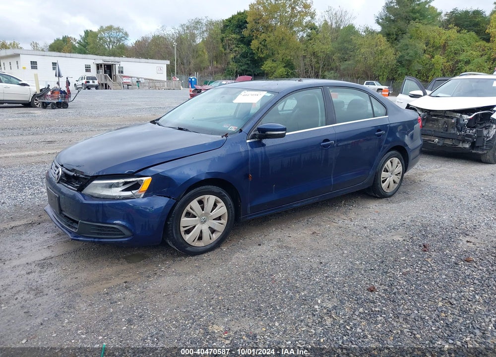 2013 VOLKSWAGEN JETTA 2.5L SE VIN: 3VWDP7AJ1DM375828