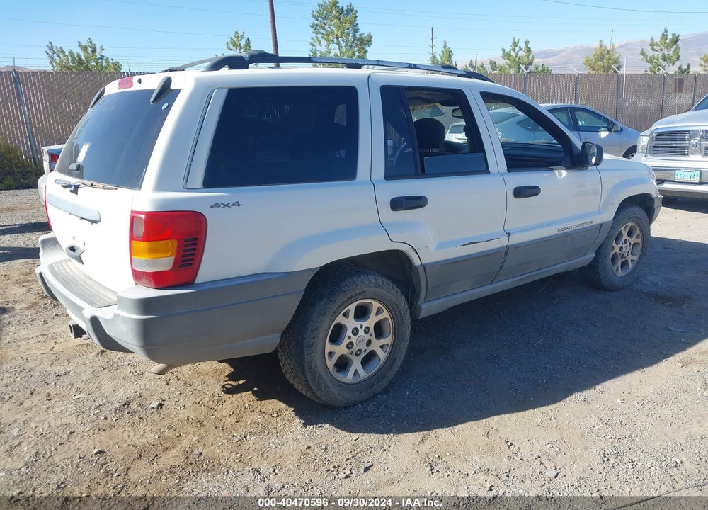 2000 JEEP GRAND CHEROKEE LAREDO VIN: 1J4GW48S9YC227461
