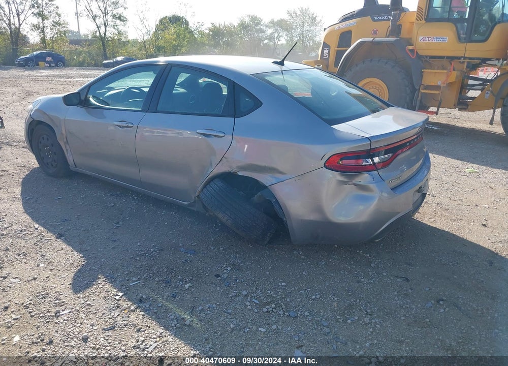 2015 DODGE DART SXT VIN: 1C3CDFBB1FD228260