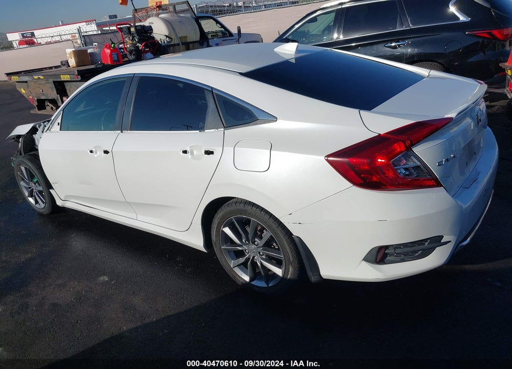 2019 HONDA CIVIC EX VIN: JHMFC1F34KX009592