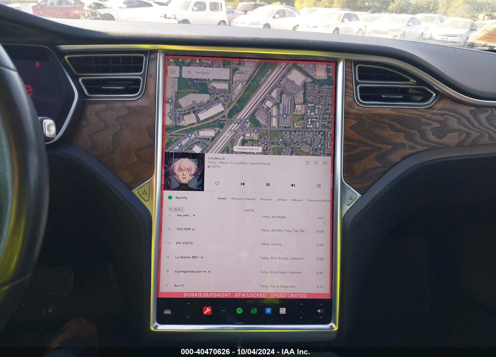 2018 TESLA MODEL S VIN: 5YJSA1E26JF245247
