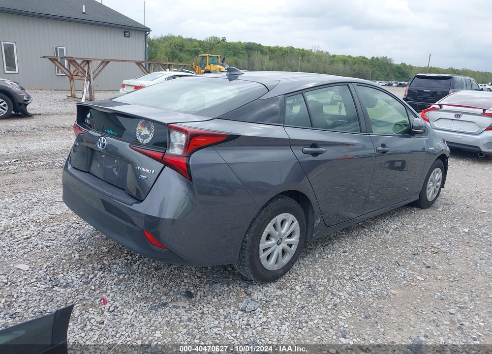 2019 TOYOTA PRIUS L ECO VIN: JTDKARFU3K3076141