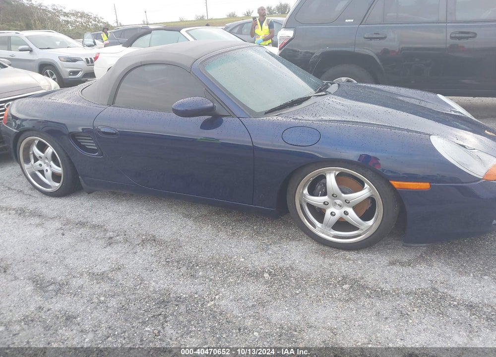 2001 PORSCHE BOXSTER VIN: WP0CA29861U621607