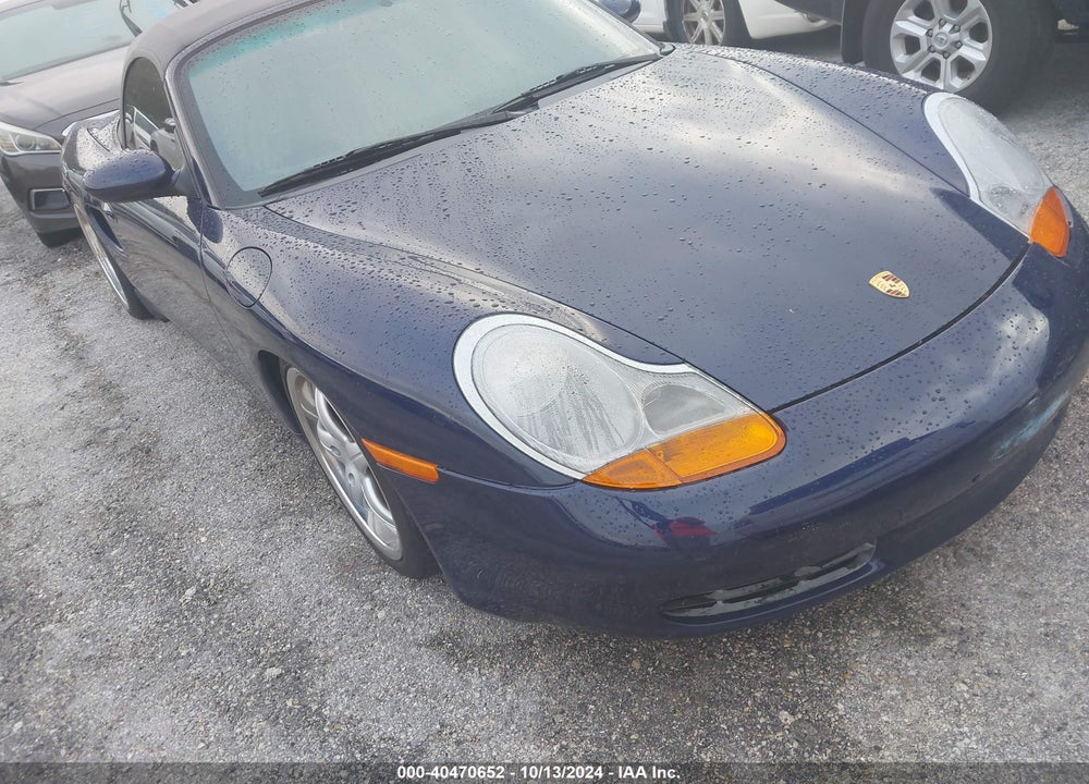 2001 PORSCHE BOXSTER VIN: WP0CA29861U621607