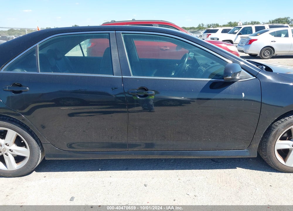 2012 TOYOTA CAMRY SE VIN: 4T1BF1FK1CU134370