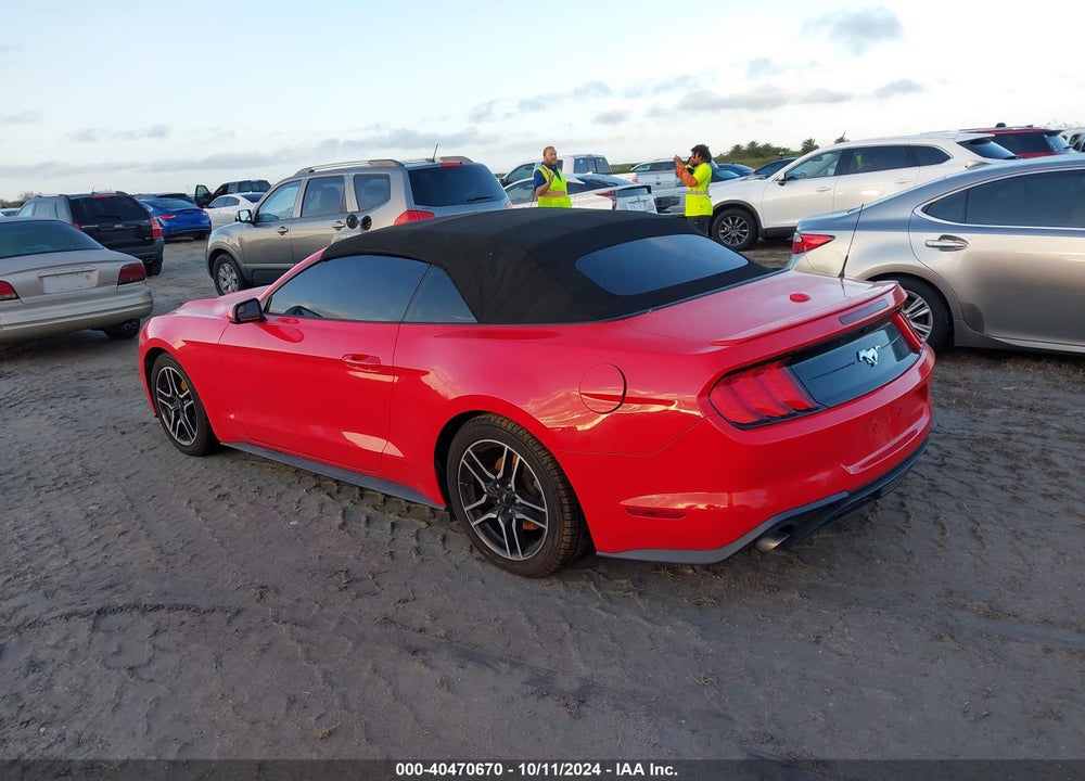 2020 FORD MUSTANG ECOBOOST PREMIUM VIN: 1FATP8UH9L5119833