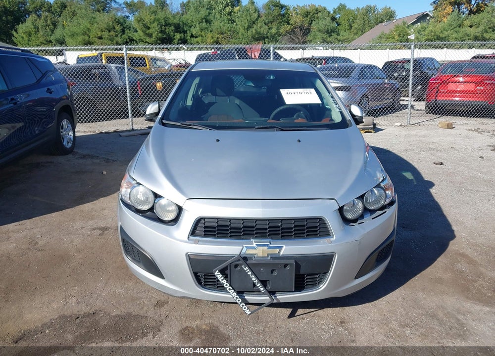 2013 CHEVROLET SONIC LT AUTO VIN: 1G1JC5SGXD4157870
