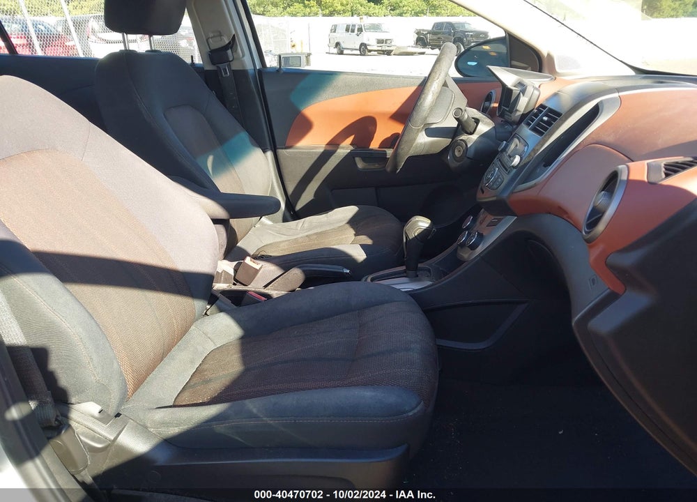 2013 CHEVROLET SONIC LT AUTO VIN: 1G1JC5SGXD4157870