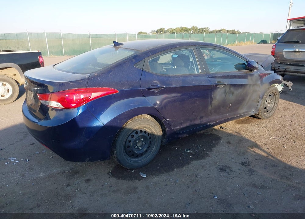 2011 HYUNDAI ELANTRA GLS VIN: 5NPDH4AE5BH032315