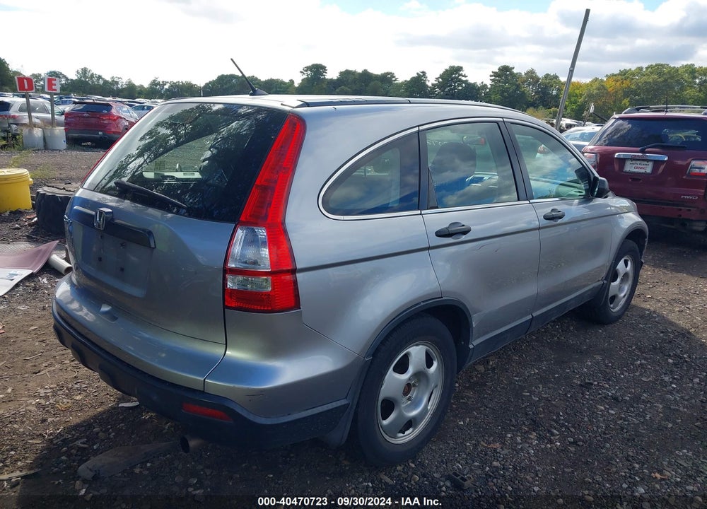 2007 HONDA CR-V LX VIN: JHLRE48337C036078