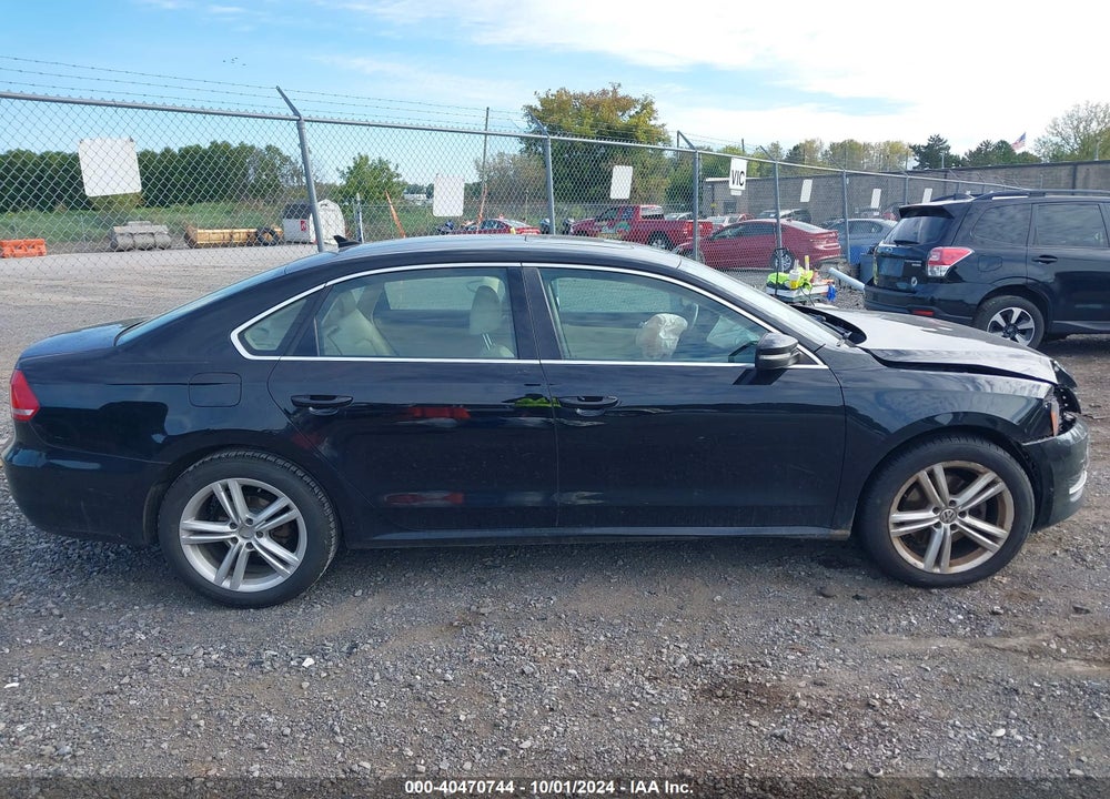 2014 VOLKSWAGEN PASSAT 1.8T SE VIN: 1VWBT7A38EC111609