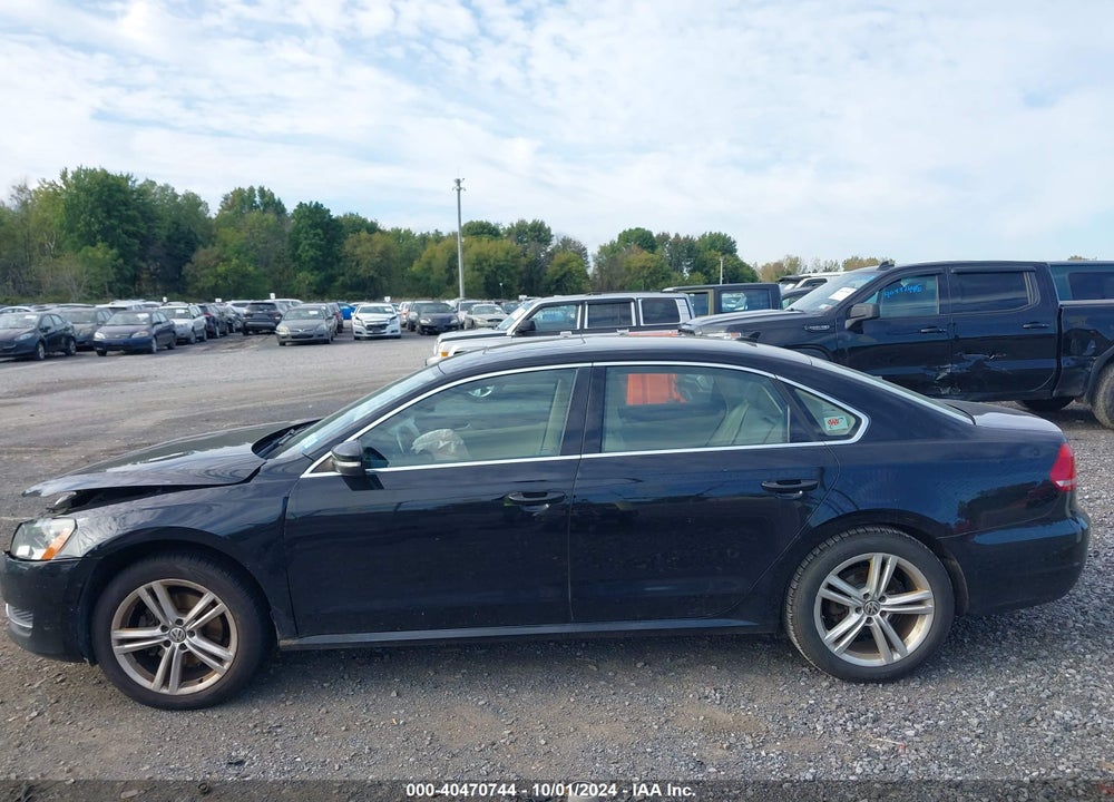 2014 VOLKSWAGEN PASSAT 1.8T SE VIN: 1VWBT7A38EC111609