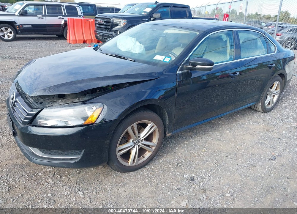 2014 VOLKSWAGEN PASSAT 1.8T SE VIN: 1VWBT7A38EC111609