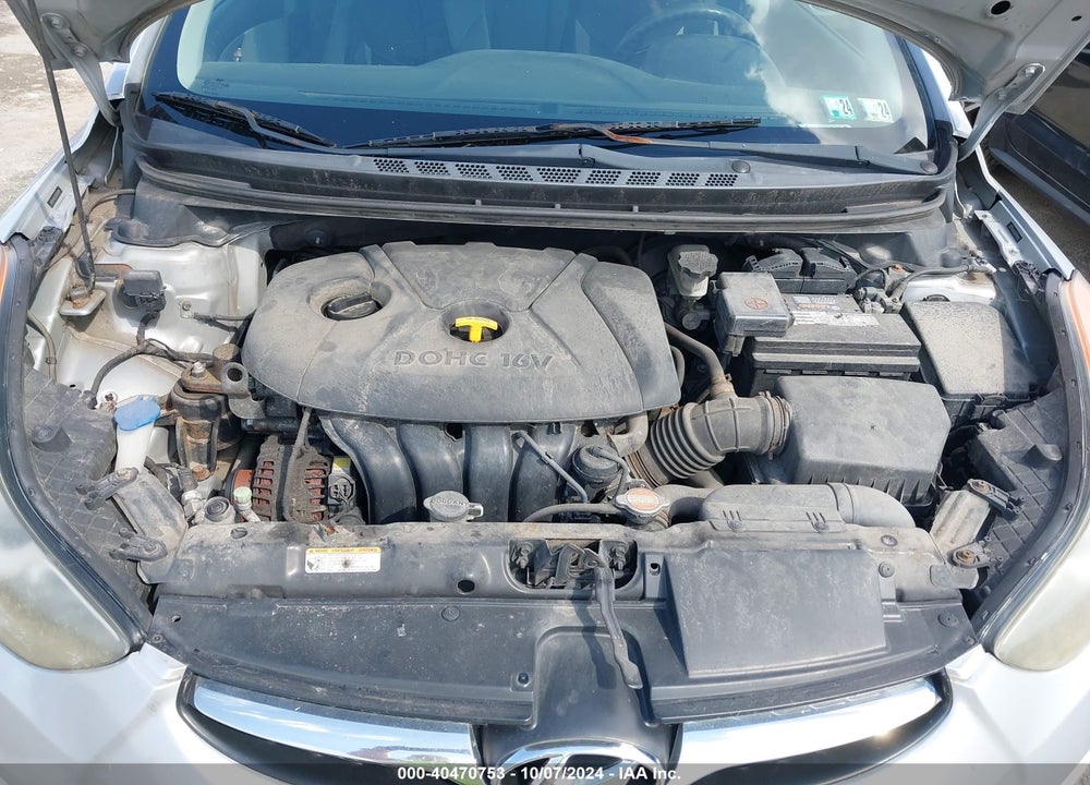 2012 HYUNDAI ELANTRA GLS VIN: 5NPDH4AEXCH064999