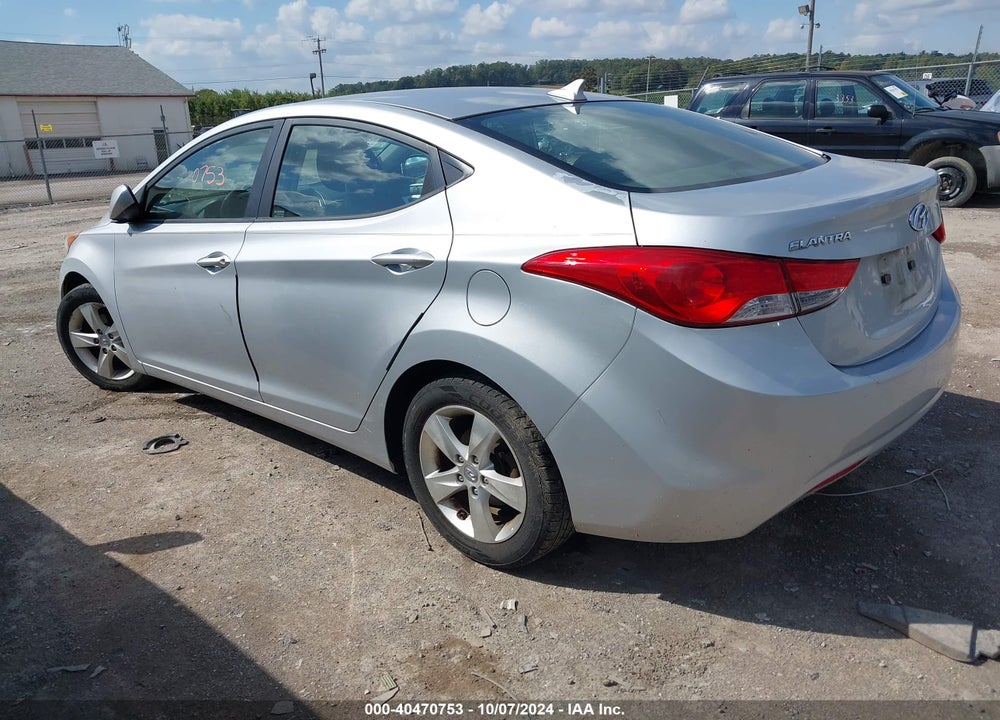 2012 HYUNDAI ELANTRA GLS VIN: 5NPDH4AEXCH064999