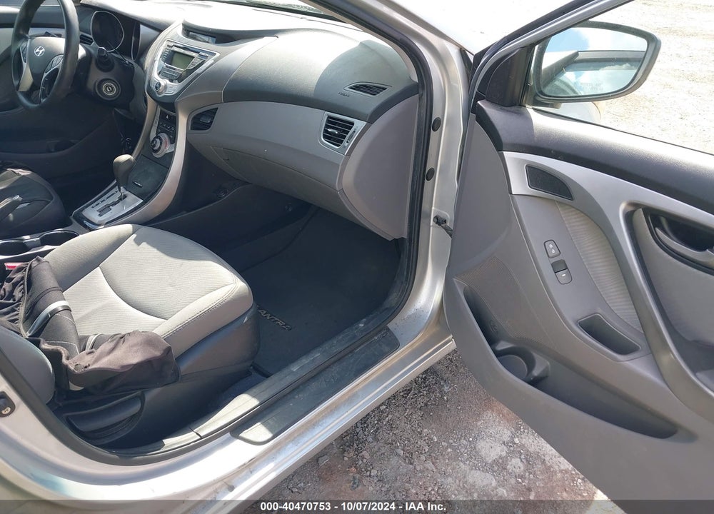 2012 HYUNDAI ELANTRA GLS VIN: 5NPDH4AEXCH064999