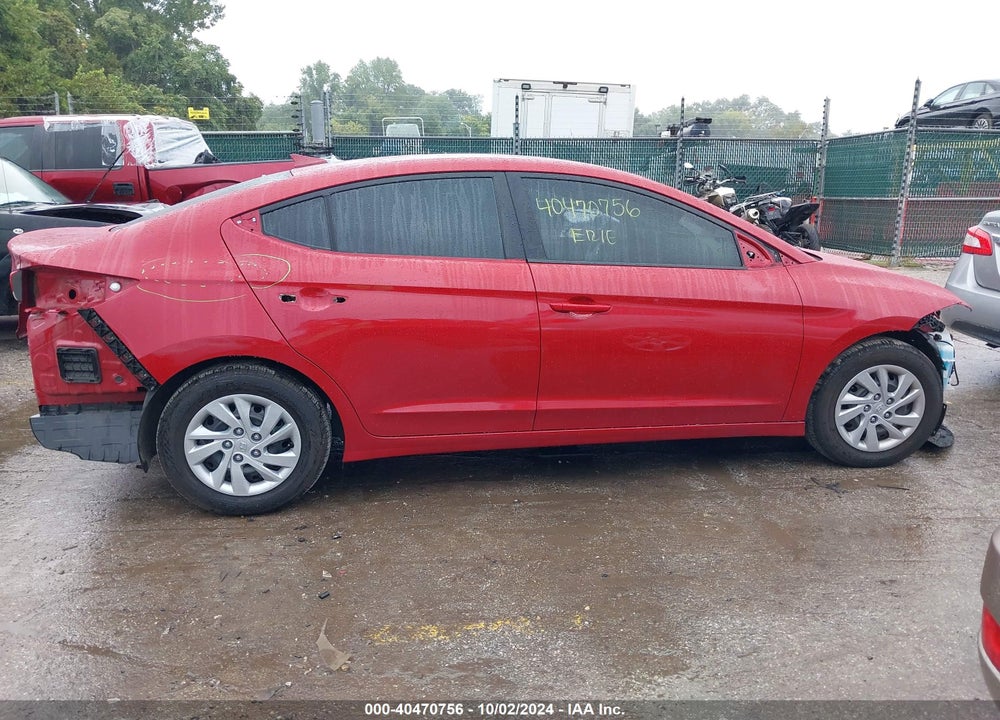 2017 HYUNDAI ELANTRA SE VIN: KMHD74LFXHU429019