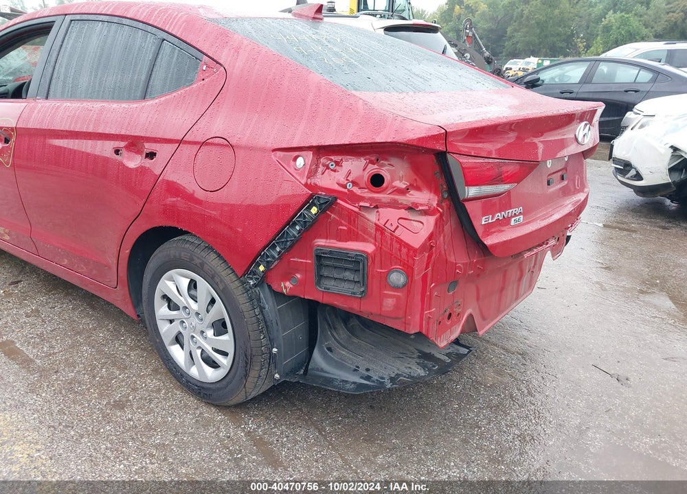 2017 HYUNDAI ELANTRA SE VIN: KMHD74LFXHU429019