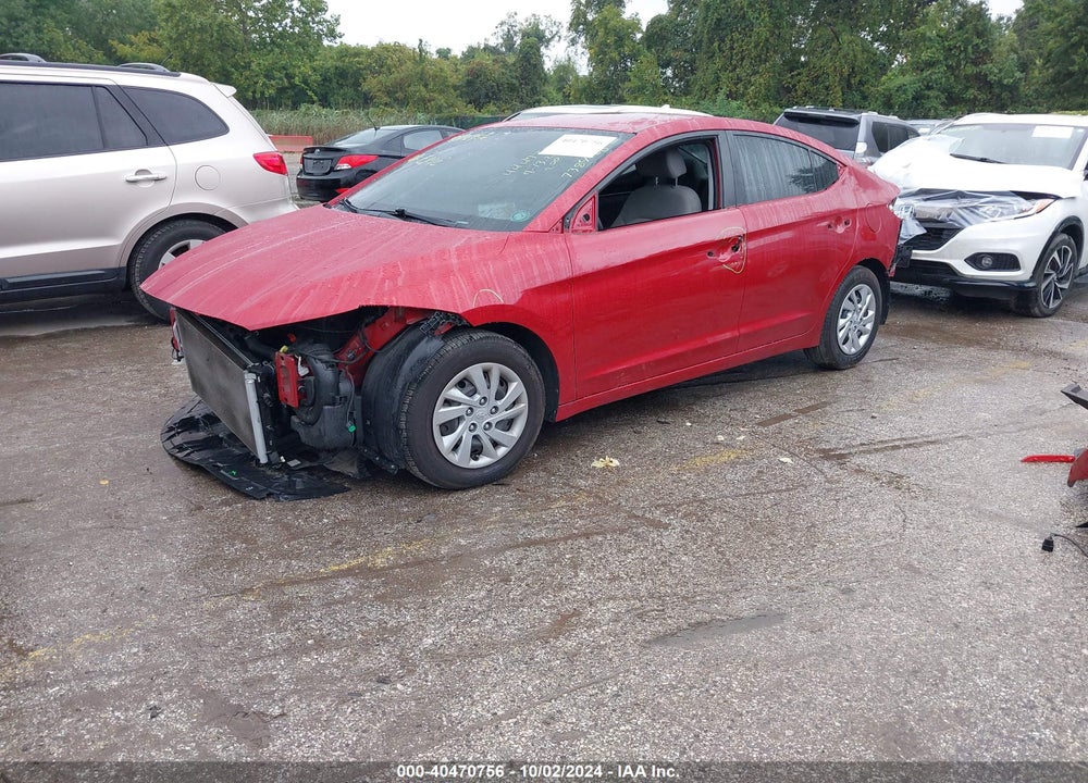 2017 HYUNDAI ELANTRA SE VIN: KMHD74LFXHU429019