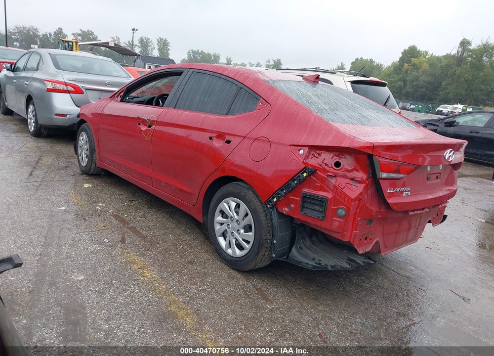 2017 HYUNDAI ELANTRA SE VIN: KMHD74LFXHU429019