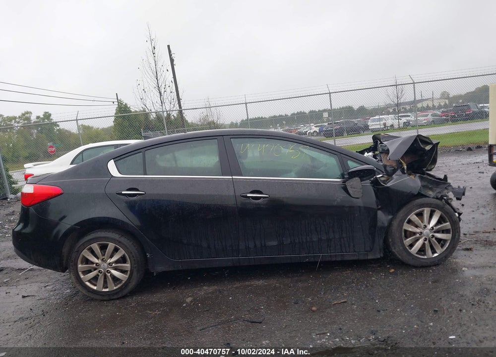 2014 KIA FORTE EX VIN: KNAFX4A8XE5056584