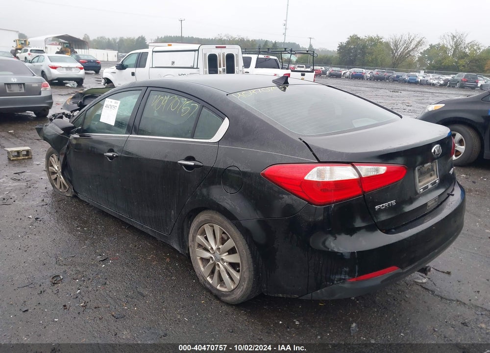 2014 KIA FORTE EX VIN: KNAFX4A8XE5056584