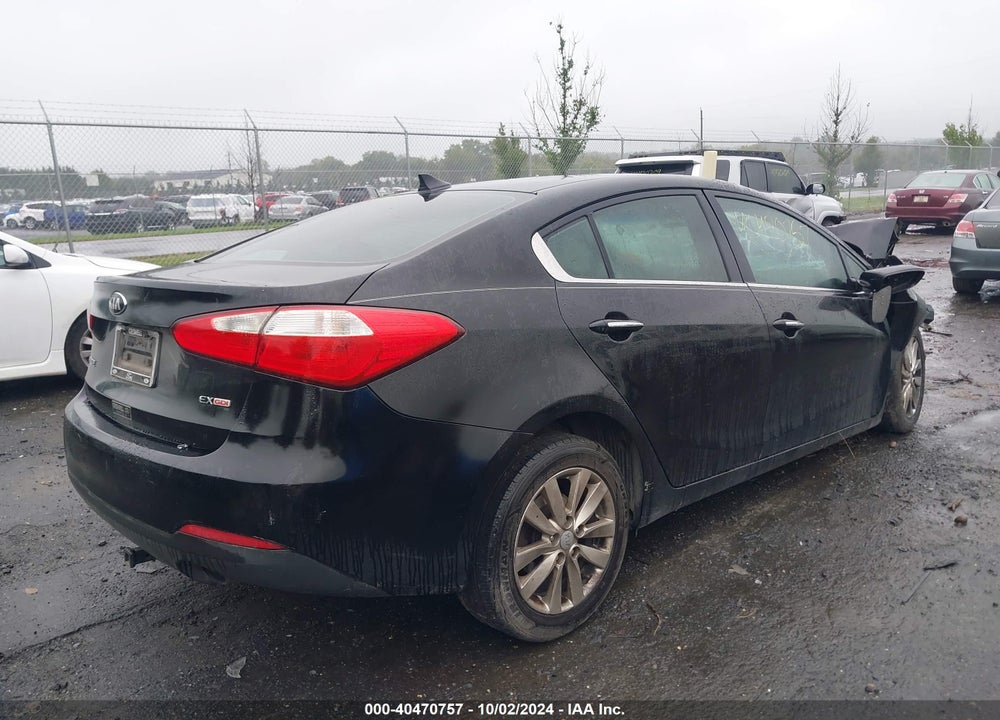 2014 KIA FORTE EX VIN: KNAFX4A8XE5056584
