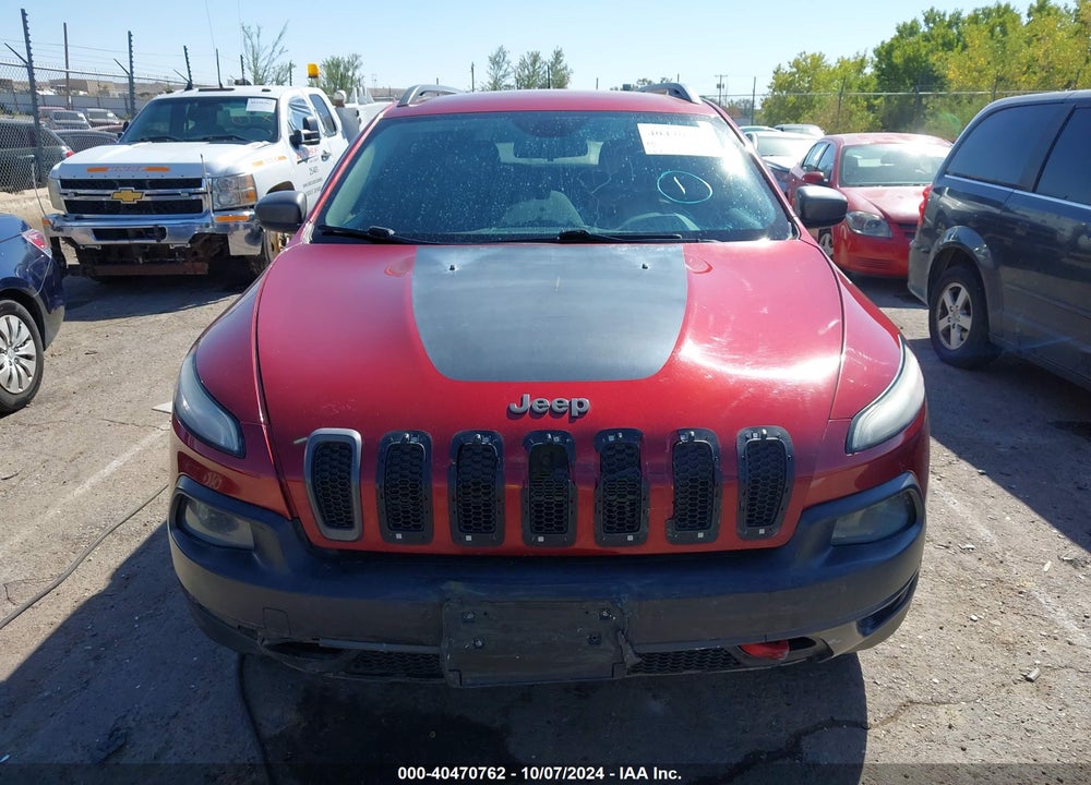 2014 JEEP CHEROKEE TRAILHAWK VIN: 1C4PJMBS4EW158749