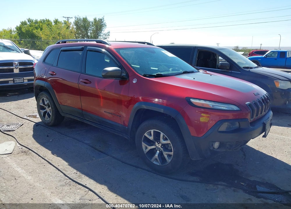 2014 JEEP CHEROKEE TRAILHAWK VIN: 1C4PJMBS4EW158749