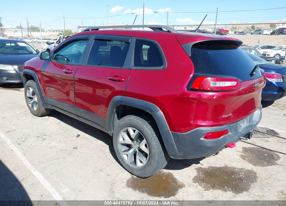 2014 JEEP CHEROKEE TRAILHAWK VIN: 1C4PJMBS4EW158749