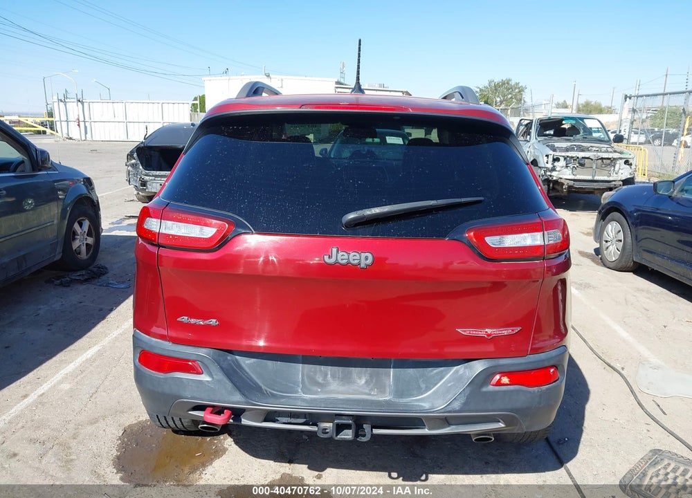 2014 JEEP CHEROKEE TRAILHAWK VIN: 1C4PJMBS4EW158749
